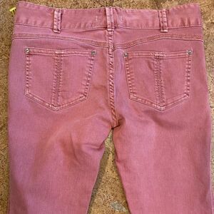 Free people rusty red‎ skinny jeans